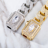 Men's Spring Jewelry Buckle Cuban Chain Full – Jewelry Gift Ideas — 5