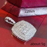 Wedding Bridal Jewelry Sparkling Diamond Square – Jewelry Gift Ideas — 3