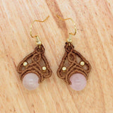 Ethnic Style Wax Line Hand-woven Earrings – Stylish Gifts — 3