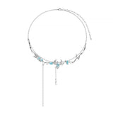 Butterfly Zircon Tassel Necklace For Women – Jewelry Gift Ideas — 6