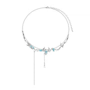 Butterfly Zircon Tassel Necklace For Women – Jewelry Gift Ideas — 6