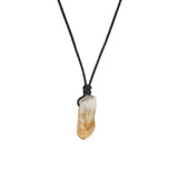 Braided Black Rope Pendant Necklace – Jewelry Gift Ideas — 3