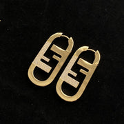 Fashion Personality High Version F Letter Earrings – Stylish Gifts — 5