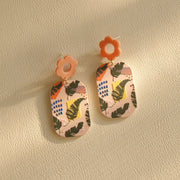 Ins Wind Color Design Girl Cute Simple Earrings – Gifts for Kids — 6