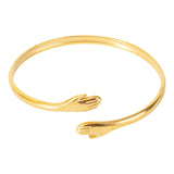 Titanium Steel C- Shaped Bracelet Snake-shaped – Jewelry Gift Ideas — 4