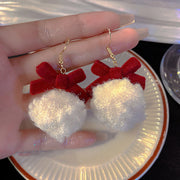 Women's Fashion Vintage Bow Flocked Earrings – Stylish Gifts — 5