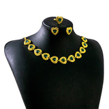 Retro Court Love Necklace Earrings And Ring Set – Jewelry Gift Ideas — 5