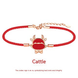 Zodiac Red Rope Bracelet For Women – Jewelry Gift Ideas — 15