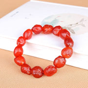 Colorful Agate Rough Stone Bracelet Colorful – Jewelry Gift Ideas — 2