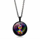 Time Gemstone Necklace Crystal Pendant Vintage – Jewelry Gift Ideas — 8