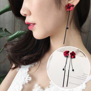 All-match Flower Long Temperament Earrings – Surprise Gifts — 2