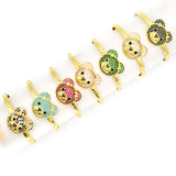 Temperament Inlaid Zircon Cute Bear – Jewelry Gift Ideas — 1