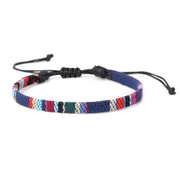 Iridescent Boho Bracelet Original Handmade Cotton – Jewelry Gift Ideas — 7