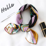 Small Scarf Professional Stewardess Silk Hair Band – Stylish Gifts — 6