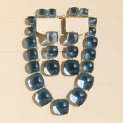 Geometric Candy Clavicle Necklace And Earrings – Jewelry Gift Ideas — 10