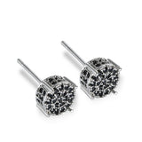 Hot Selling Four Claw Round Zircon Earrings For Women – Gifts for Her — 4