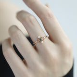 Simple Temperament Zircon Index Finger Ring – Jewelry Gift Ideas — 5