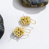 Earrings Frosted Shell Beads Solid Color – Useful Gifts — 3
