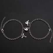 Taigang Couple Bracelet Stainless Steel Simple – Jewelry Gift Ideas — 7