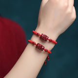 Fidelity Cinnabar Zodiac Red Rope Bracelet – Jewelry Gift Ideas — 16