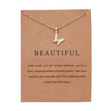 Fashion Pearl Pendant Paper Card Necklace – Jewelry Gift Ideas — 19