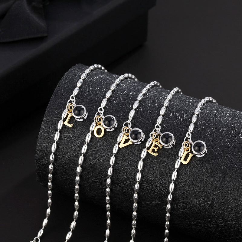 DIY Ancient Bead Chain Alphabet Bubble Bracelet – Stylish Gifts — 1
