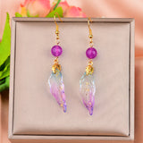 Earrings Vintage Tassel Long Purple – Holiday Gift Ideas — 9