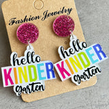 Teacher Earrings Colorful Simple Earrings For School – Gifts for Kids — 6