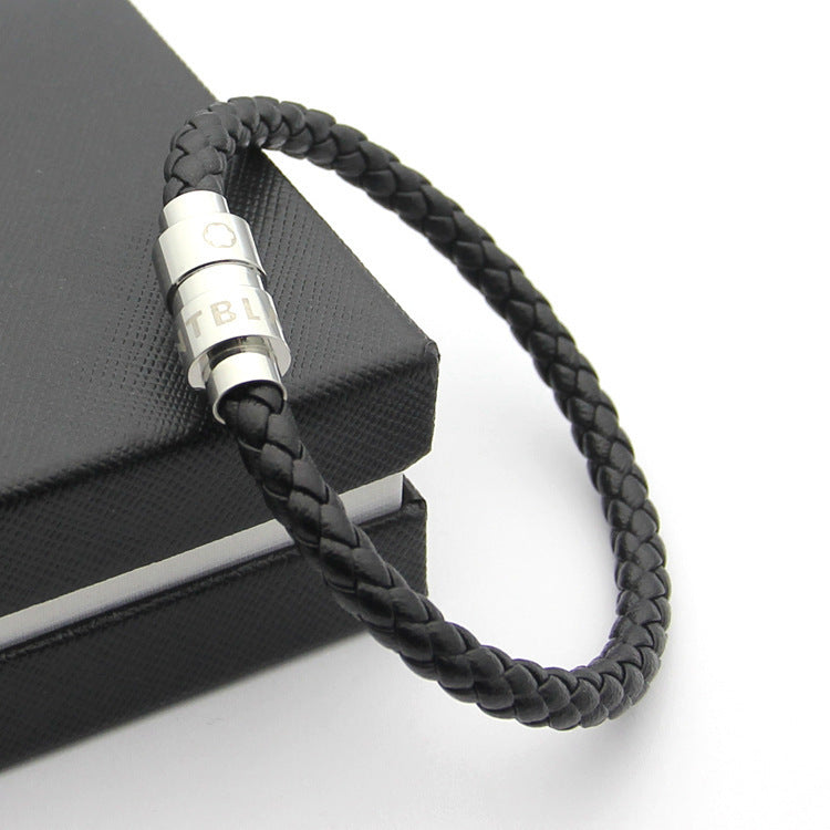 Jewelry MONT Men's Magnetic Buckle Braided – Jewelry Gift Ideas — 1