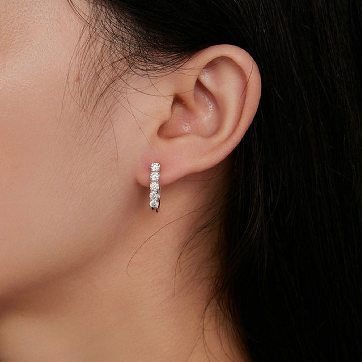 Women's Fashion Mosan Diamond Earrings – Stylish Gifts — 1