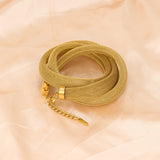 Metal Winding Twin Bracelet – Jewelry Gift Ideas — 4