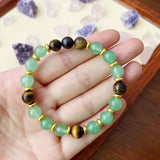 Women's Handmade Bracelet Natural Green – Jewelry Gift Ideas — 4