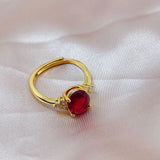 European And American Emerald Women's Ring – Gifts for Her — 6
