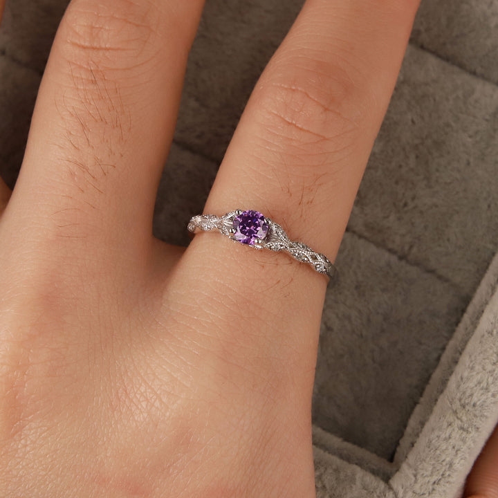 Luxury Wind Amethyst Lady's Ring – Practical Gifts — 1