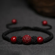 Cinnabar Zodiac Year Red Rope Braided Bracelet – Jewelry Gift Ideas — 4