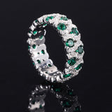 Simulated Red Treasure Hand Set Diamond Pairing – Birthday Gifts — 4
