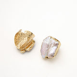 Sell Ring Irregular Pearl Ring Baroque Style Ring Gilt – Stylish Gifts — 6