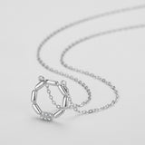 S925 Silver Round Necklace For Women European – Jewelry Gift Ideas — 5