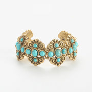 Bracelet Turquoise Vintage Distressed Colored – Jewelry Gift Ideas — 7