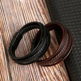 Magnet Buckle Simple Monochrome Men's Leather – Jewelry Gift Ideas — 5