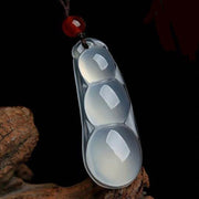 High Ice Chalcedony Guanyin Peace Buckle Agate – Jewelry Gift Ideas — 3