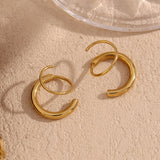 Women's Fashion Simple Double-layer Winding Earrings – Stylish Gifts — 1