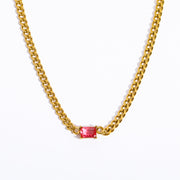 Heavy Industry Cuban Chain Love Necklace – Jewelry Gift Ideas — 8