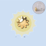 S925 Sterling Silver Sun Mood Weather Stud Earrings – Gift Ideas — 12