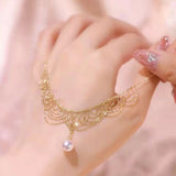 Women's Pearl Lace Necklace – Jewelry Gift Ideas — 5