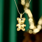 Women's Golden Bear Pendant – Jewelry Gift Ideas — 3