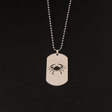 Twelve Zodiac Silver Pendant Necklace – Jewelry Gift Ideas — 8