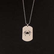 Twelve Zodiac Silver Pendant Necklace – Jewelry Gift Ideas — 8