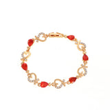 Hollow Love Bracelet With Rhinestones Fashion – Jewelry Gift Ideas — 9