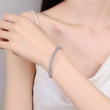 Women's Starry Moissanite Full Inlaid Bracelet – Jewelry Gift Ideas — 1